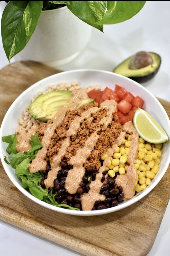 TVP Burrito Bowl