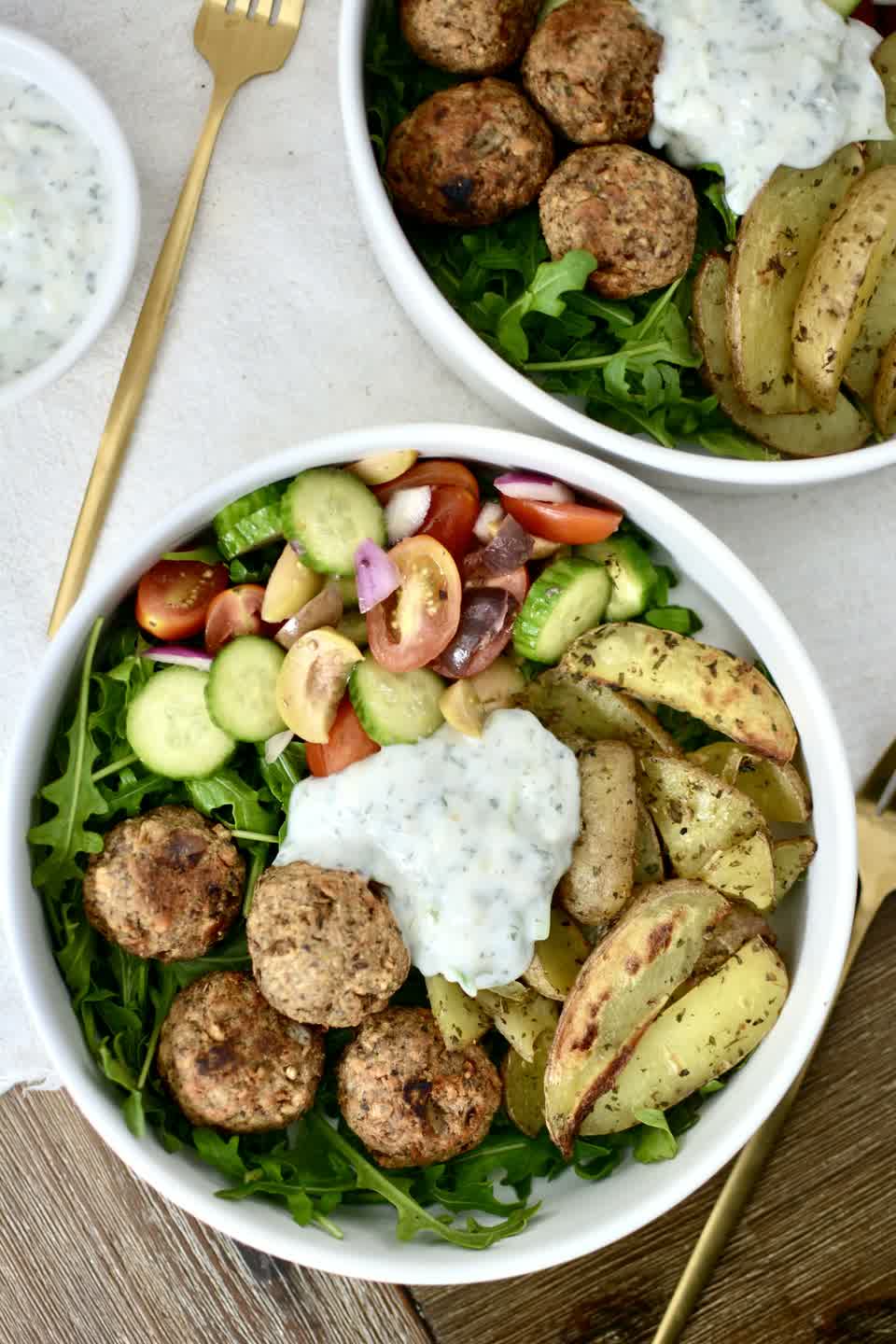 Vegan Greek Bowl