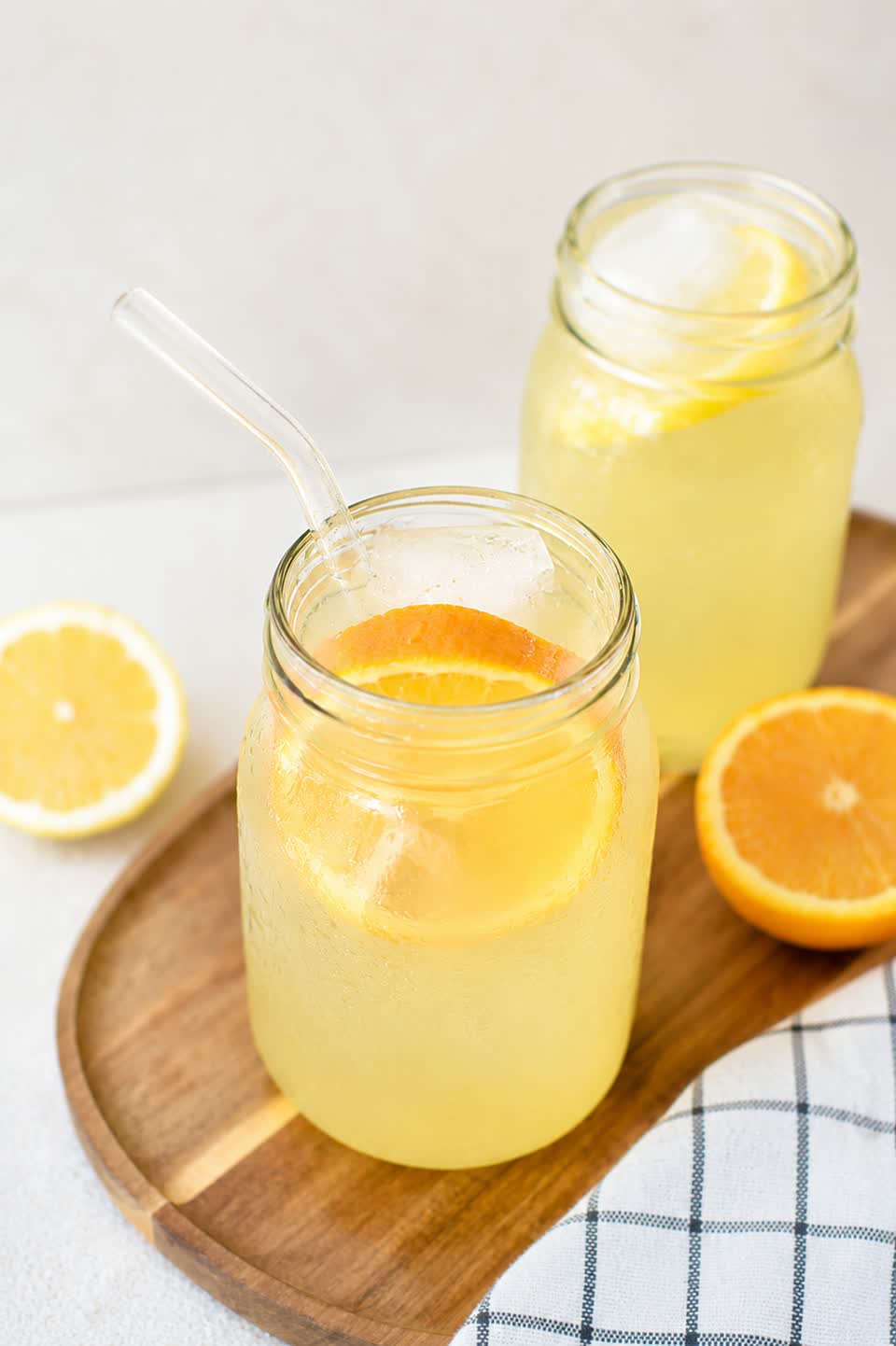 Refreshing Lemon Orange Water