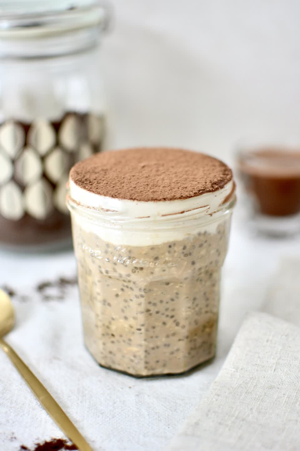 Tiramisu Overnight Oats
