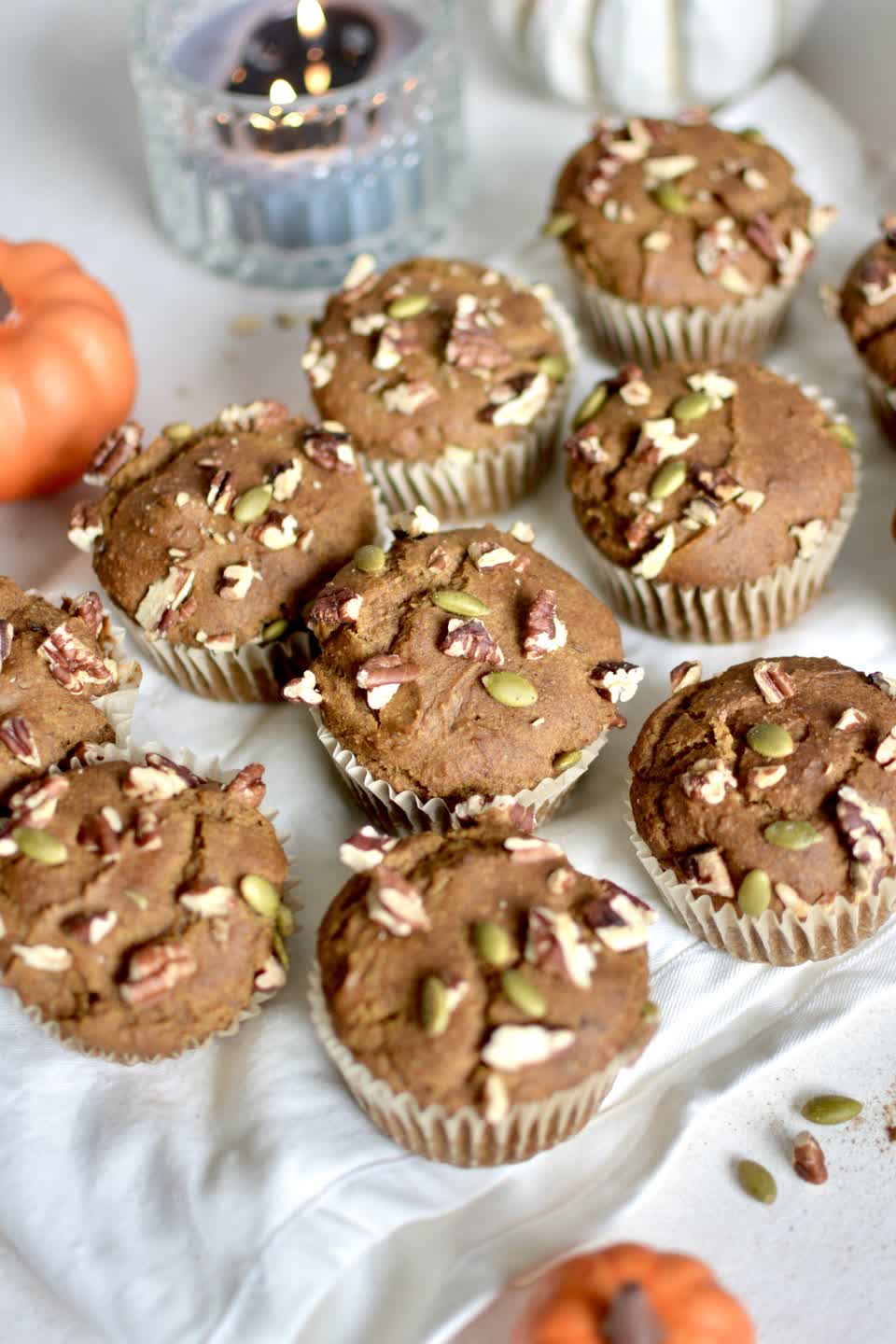 Muffin nutritif à la citrouille
