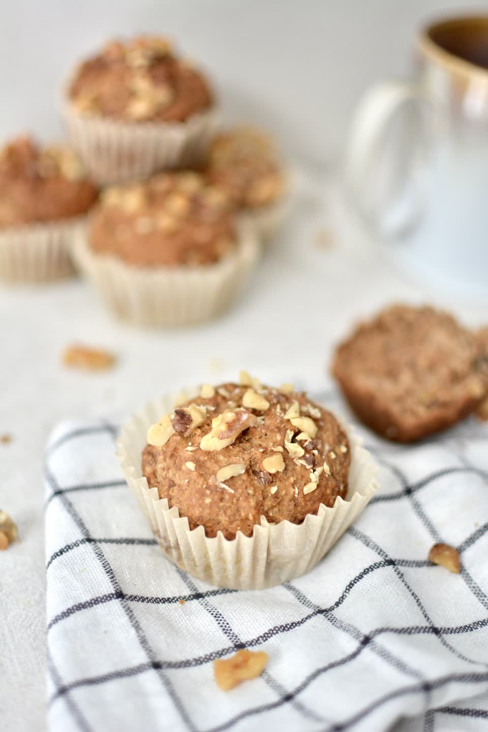 Muffin nutritif aux bananes