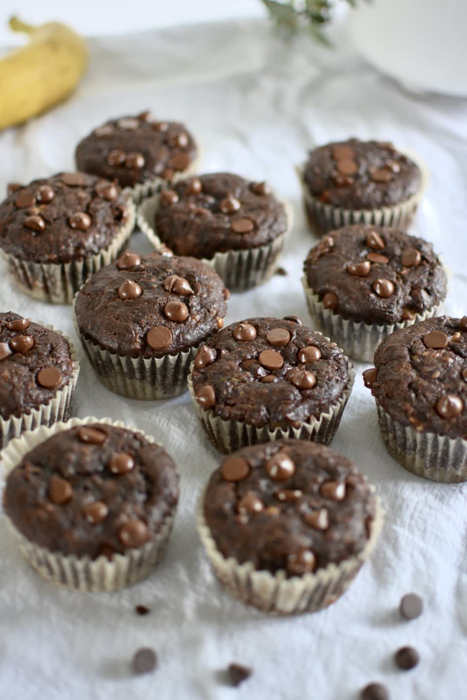 Muffins double chocolat