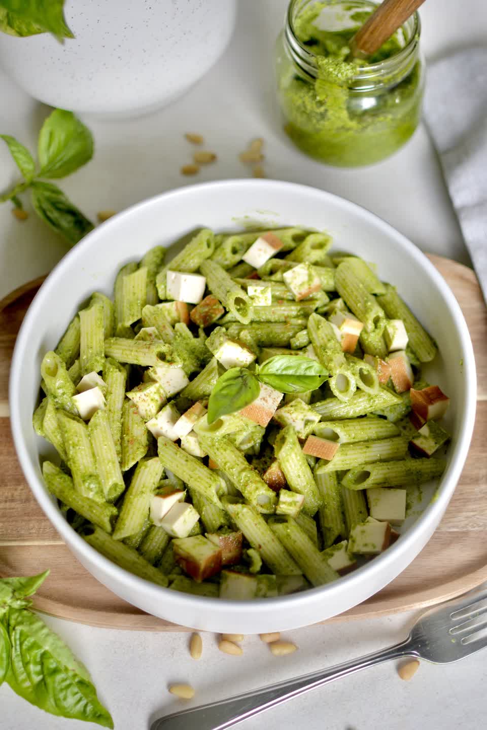 Dairy-Free Pesto Pasta