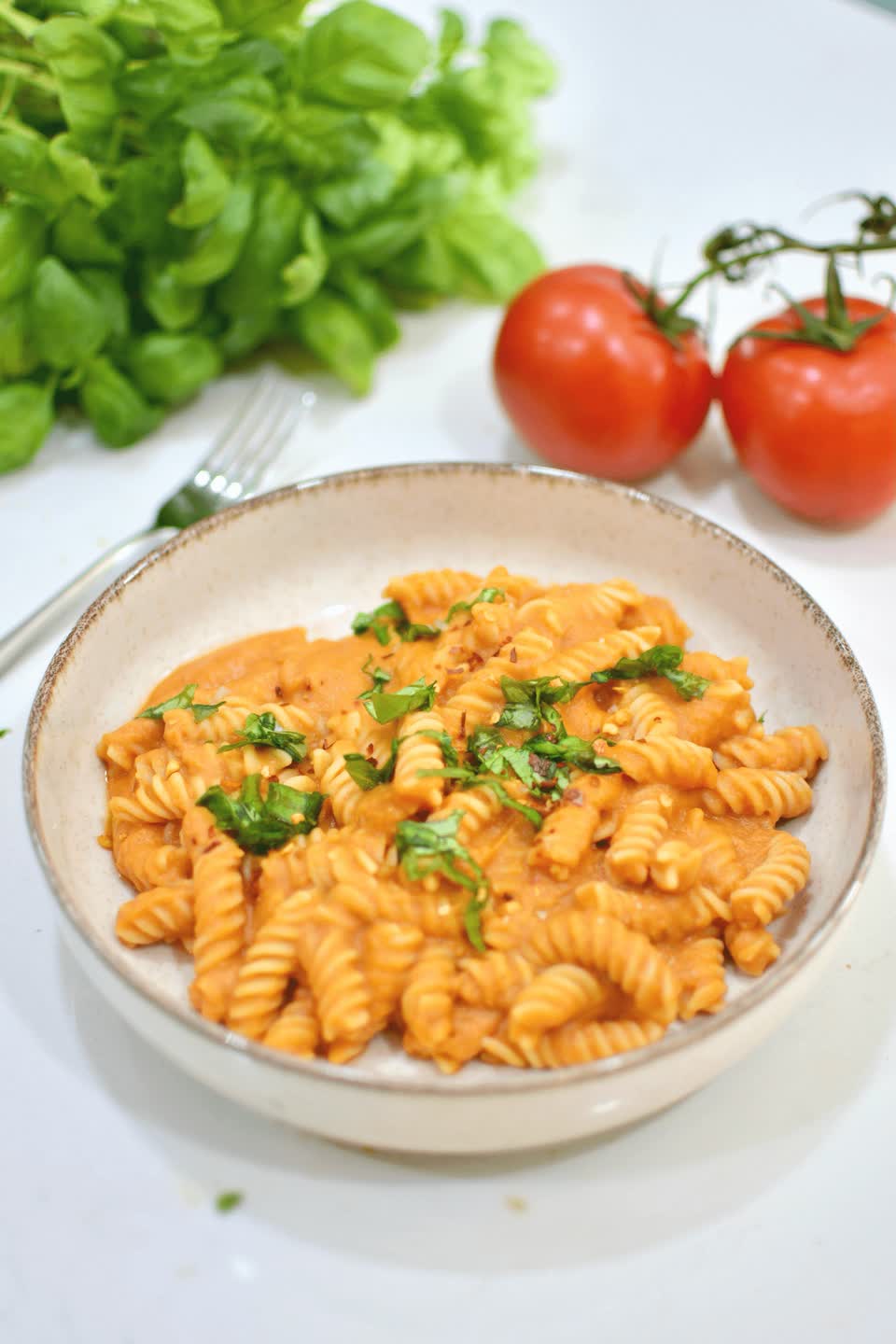 Dairy-Free Protein Rosé Pasta