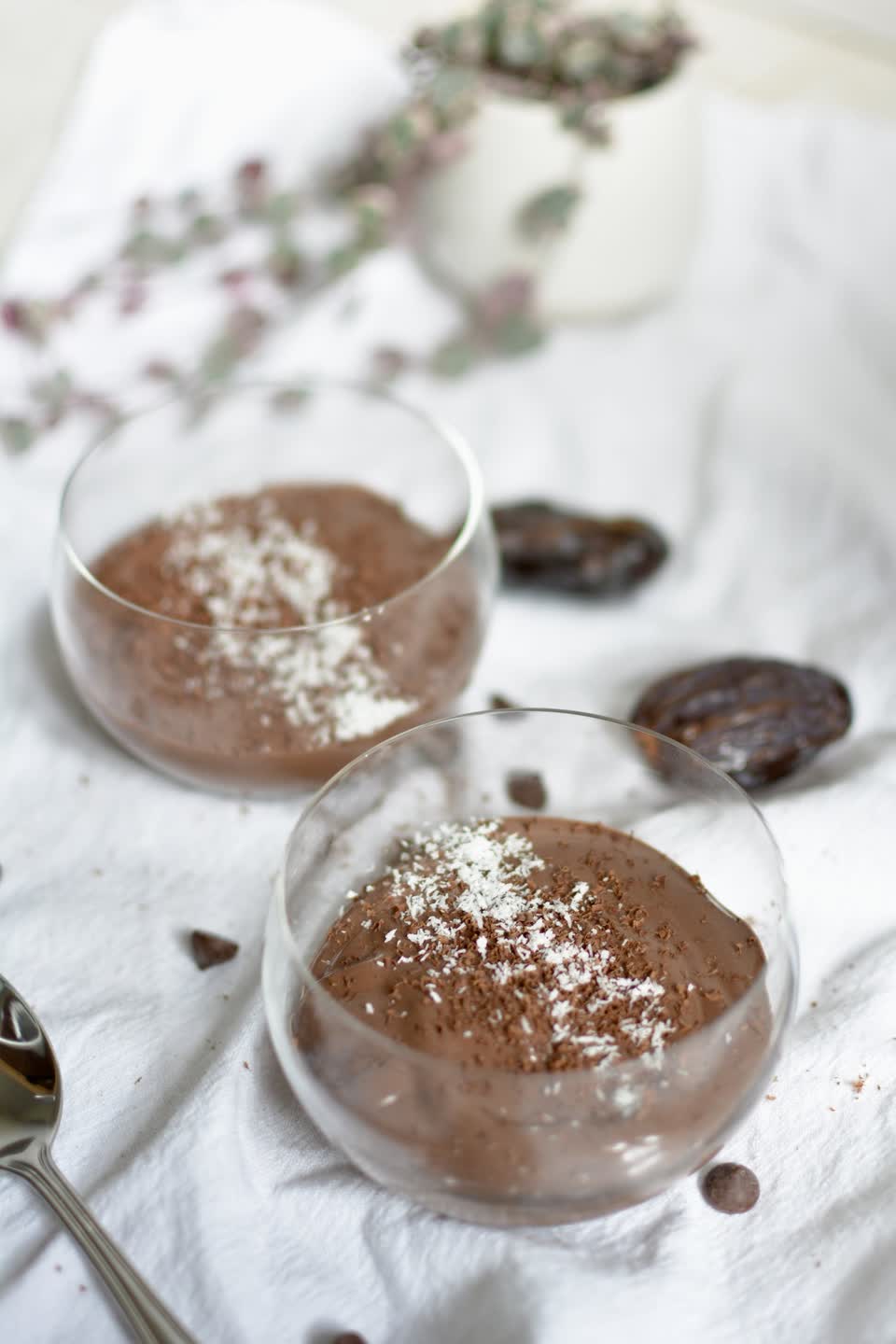 Pouding protéiné au chocolat