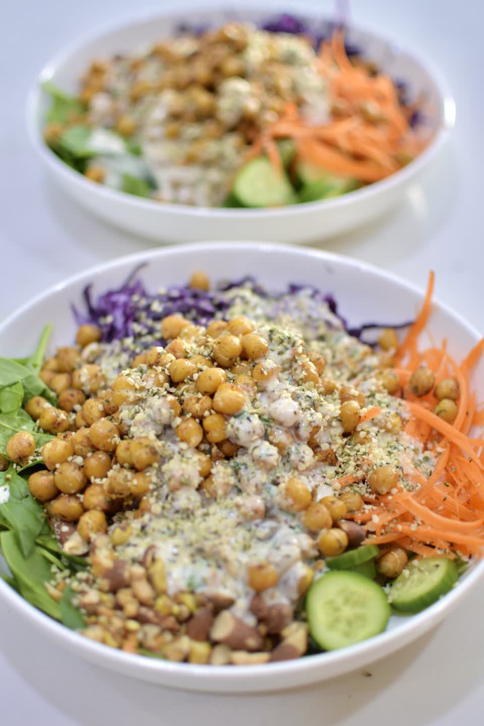 Roasted Chickpea Salad