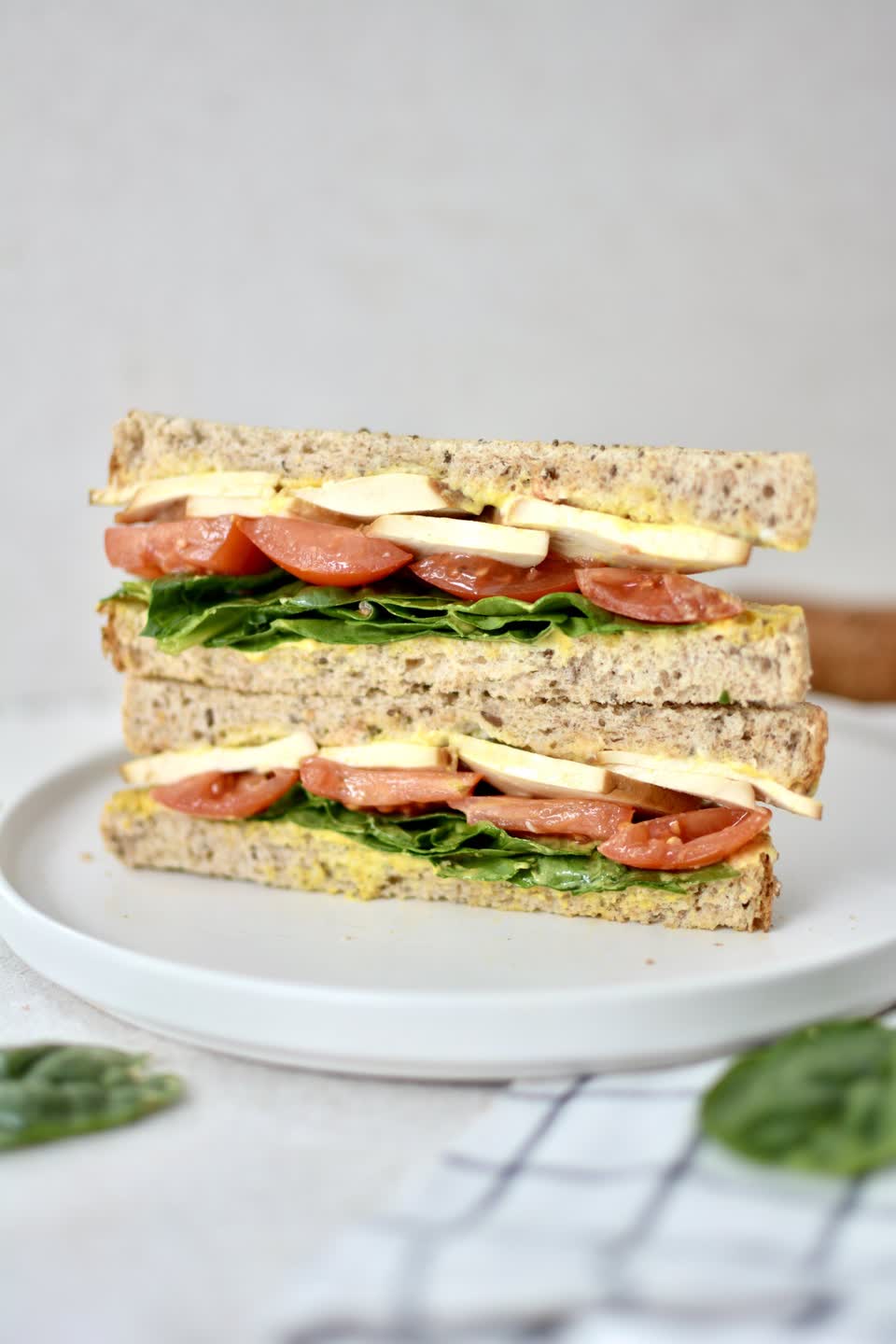Smoked Tofu Sandwich