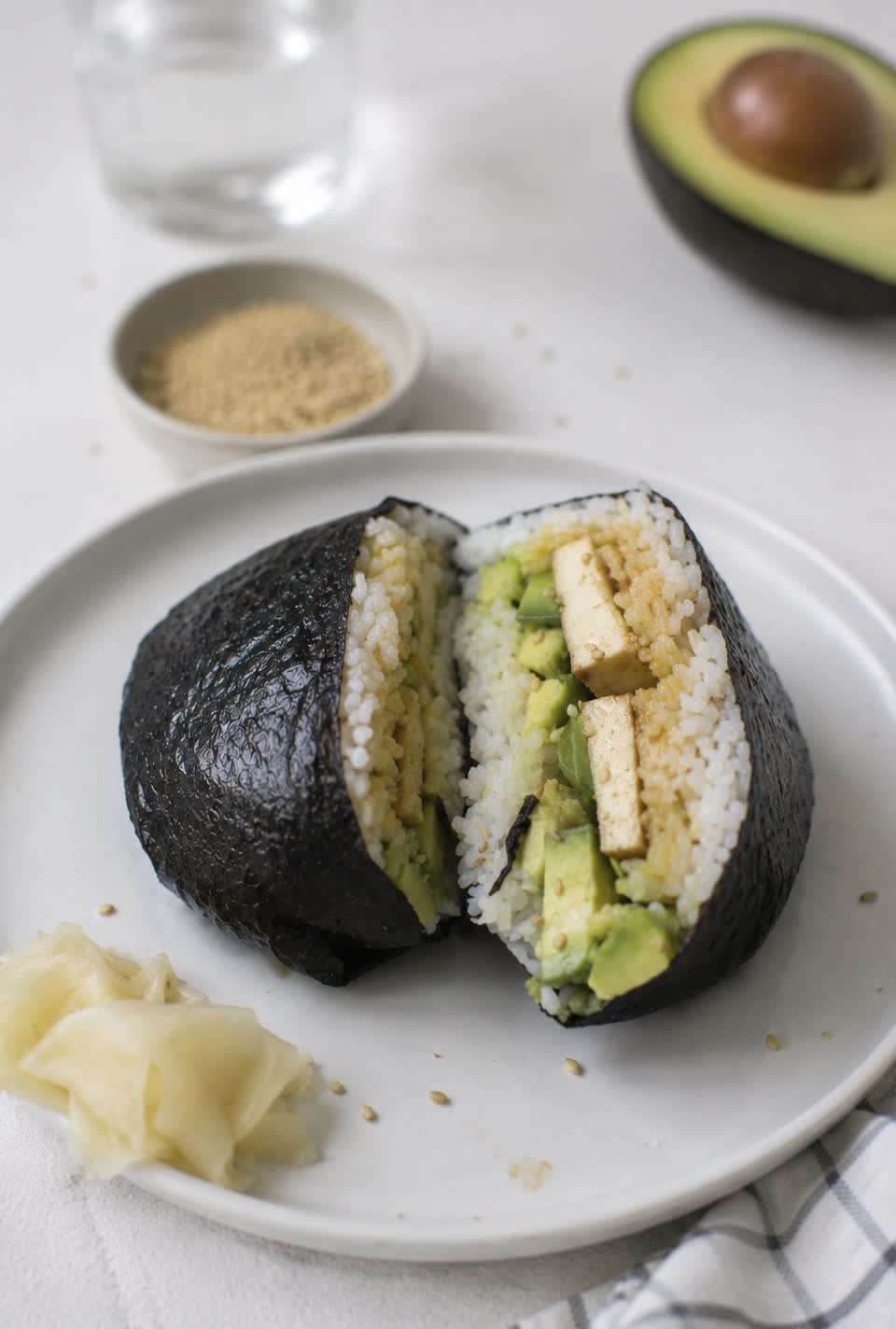 Tofu Sushi Sandwich