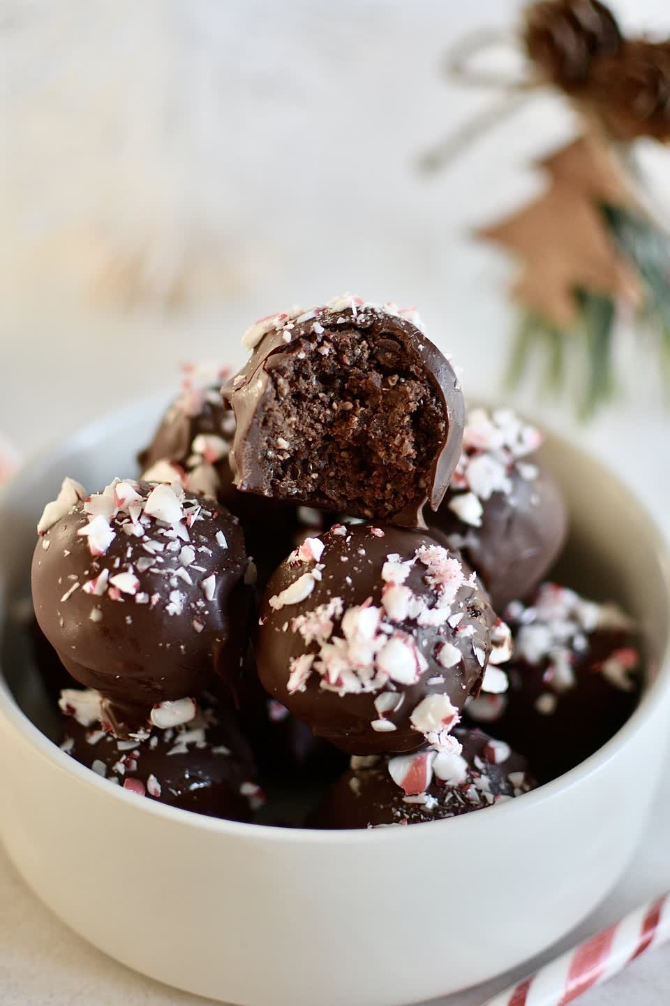 Peppermint Nutrition Truffles