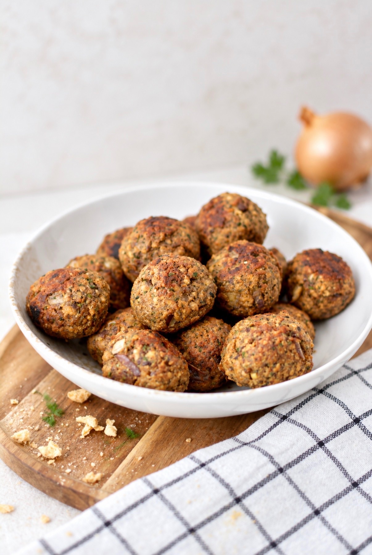 Boulettes végétales protéinées