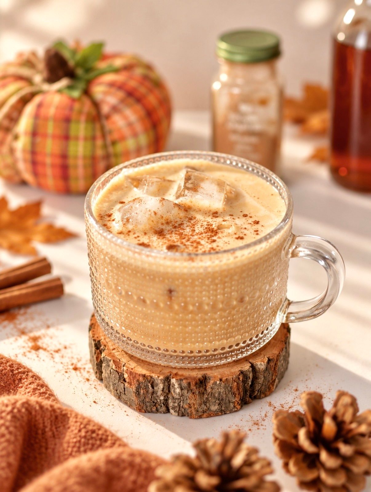 Café latté à la citrouille