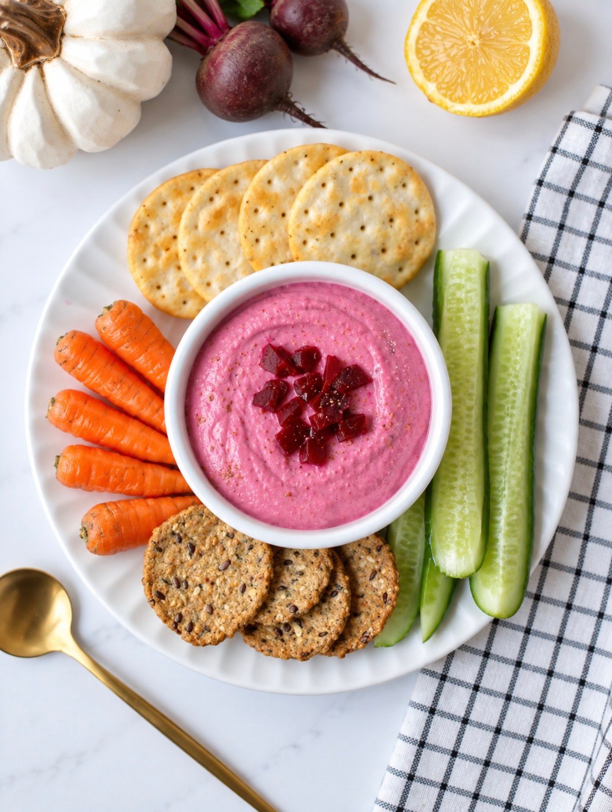 Tartinade de tofu à la betterave